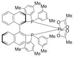 Diacetato{(R)-(+)-2,2'-bis[di(3,5-xylyl)phosphino]-1,1'-binaphthyl}ruthenium(II) Ru(OAc)₂[(R)-xylb…