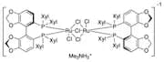Dimethylammonium dichlorotri(μ-chloro)bis{(R)-(+)-5,5'-bis[di(3,5-xylyl)phosphino]-4,4'-bi-1,3-ben…