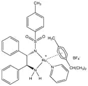 {[(1S,2S)-2-Amino-1,2-diphenylethyl](4-toluenesulfonyl)amido}(p-cymene)(pyridine)ruthenium(II) tet…