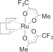 Bis(1,1,1-trifluoro-2,4-pentanedionato)(1,5-cyclooctadiene)ruthenium(II), 98%
