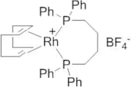 1,4-Bis(diphenylphosphino)butane(1,5-cyclooctadiene)rhodium(I) tetrafluoroborate, dichloromethane …