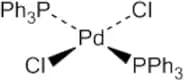 trans-Dichlorobis(triphenyl­phosphine)palladium(II), 99% (99.9+%-Pd)