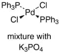 trans-Dichlorobis(triphenylphosphine)palladium(II)/potassium phosphate admixture [CatKit single-us…