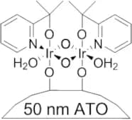 Antimony Tin Oxide/Iridium Het-WOC core/shell nanopowder, 50 nm (conductive and acid-stable)