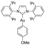 [1,3-Bis(2,6-di-isopropylphenyl)imidazol-2-ylidene]methoxyphenylgold(I). 98+%