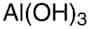 Aluminum hydroxide, dried.