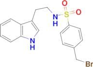 ((4-(Bromomethyl)phenyl)sulfonyl)(2-indol-3-ylethyl)amine