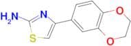 4-(2,3-Dihydrobenzo[1,4]dioxin-6-yl)-thiazol-2-ylamine