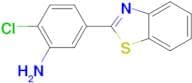 5-Benzothiazol-2-yl-2-chloro-phenylamine
