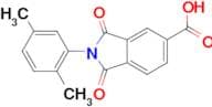 2-(2,5-Dimethylphenyl)-1,3-dioxo-2,3-dihydro-1H-isoindole-5-carboxylic acid