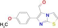 6-(4-Methoxy-phenyl)-imidazo[2,1-b]thiazole-5-carboxaldehyde