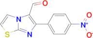 6-(4-Nitro-phenyl)-imidazo[2,1-b]thiazole-5-carboxaldehyde