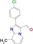 2-(4-Chloro-phenyl)-8-methyl-imidazo[1,2-a]-pyridine-3-carbaldehyde