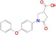 5-Oxo-1-(4-phenoxy-phenyl)-pyrrolidine-3-carboxylic acid