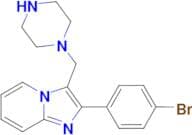 2-(4-Bromo-phenyl)-3-piperazin-1-ylmethyl-imidazo[1,2-a]pyridine
