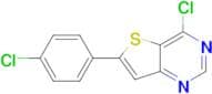 4-Chloro-6-(4-chlorophenyl)thieno[3,2-d]pyrimidine