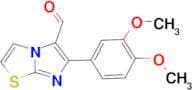 6-(3,4-Dimethoxy-phenyl)-imidazo[2,1-b]thiazole-5-carbaldehyde