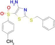4-Amino-2-benzylthio-5-tosylthiazole