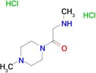 2-Methylamino-1-(4-methyl-piperazin-1-yl)-ethanone dihydrochloride