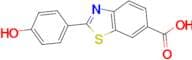 2-(4-Hydroxy-phenyl)-benzothiazole-6-carboxylic acid