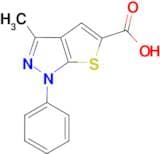3-Methyl-1-phenyl-1 H -thieno[2,3- c ]pyrazole-5-carboxylic acid
