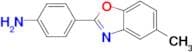 4-(5-Methyl-benzooxazol-2-yl)-phenylamine