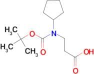 N-Boc-3-cyclopentylamino-propionic acid