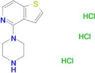 4-Piperazin-1-ylthieno[3,2-c]pyridine trihydrochloride