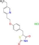 5-{4-[2-(5-Ethyl-pyridin-2-yl)-ethoxy]-benzyl}-thiazolidine-2,4-dione hydrochloride