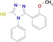 3-(2-Methoxyphenyl)-4-phenyl-1,2,4-triazole-5-thiol