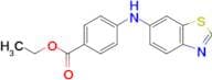 N-(4-Carbethoxyphenyl)-N-4-(6'-benzothiazole)amine