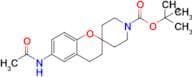 6-Acetylamino-2-spiro(N-Boc-piperidine-4-yl)-benzopyran
