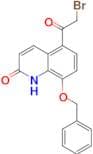 8-Benzyloxy-5-(2-bromoacetyl)-2-hydroxyquinoline
