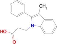 3-(3-Methyl-2-phenyl-indol-1-yl)-propionic acid