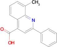 8-Methyl-2-phenylquinoline-4-carboxylic acid