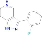 3-(2-Fluorophenyl)-4,5,6,7-tetrahydro-2H-pyrazolo[4,3-c]pyridine