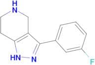 3-(3-Fluorophenyl)-4,5,6,7-tetrahydro-2H-pyrazolo[4,3-c]pyridine