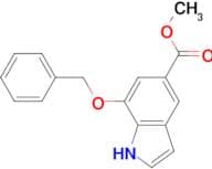 Methyl 7-(benzyloxy)-1H-indole-5-carboxylate