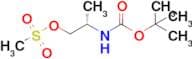 (S)-Methanesulphonic acid 2-Boc-aminopropyl ester