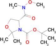 (R)-3-Boc-4-(Methoxymethylcarbamoyl)-2,2-dimethyloxazolidine