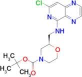 (R)-tert-Butyl 2-((7-chloropyrido[4,3-b]pyrazin-5-ylamino)methyl)morpholine-4-carboxylate