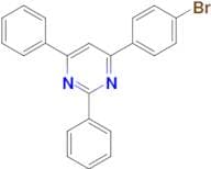 4-(4-Bromophenyl)-2,6-diphenylpyrimidine