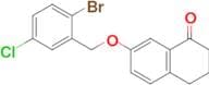 7-((2-Bromo-5-chlorobenzyl)oxy)-3,4-dihydronaphthalen-1(2H)-one