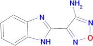 4-(1H-Benzimidazol-2-yl)-1,2,5-oxadiazol-3-amine