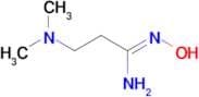 (1Z)-3-(Dimethylamino)-N'-hydroxypropanimidamide