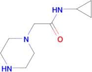 N-Cyclopropyl-2-piperazin-1-yl-acetamide