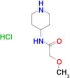 2-Methoxy-N-(piperidin-4-yl)acetamide hydrochloride