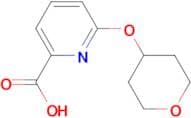 6-(Tetrahydro-2H-pyran-4-yloxy)pyridine-2-carboxylic acid