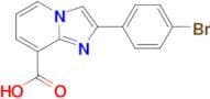 2-(4-Bromophenyl)imidazo[1,2-a]pyridine-8-carboxylic acid