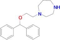 1-[2-(Benzhydryloxy)ethyl]-1,4-diazepane